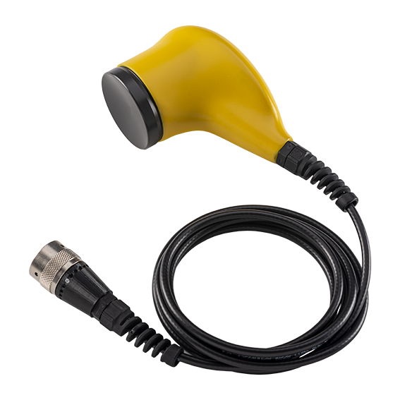 yellow transducer for equltrasound therapy